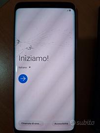 Samsung Galaxy S9 64GB Lilac Purple-vetro crepato