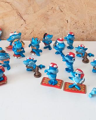 serie sorpresine Kinder Squali babà 1995
