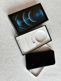 Apple iphone 12pro 128gb pacific blue batteria 87%
