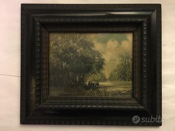 Due vedute del Parco di Monza - Luigi Curti