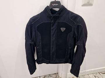 Giacca da moto con paraschiena