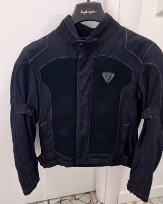 Giacca da moto con paraschiena