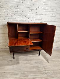 Secretaire modernariato anni ’60 in palissandro
