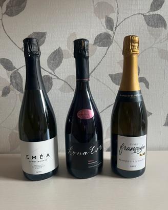 3 bottiglie di vino