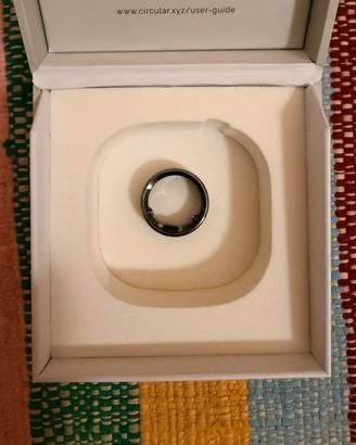 Circular Ring 2 Obsidian Black Taglia 7 – Nuovo Ma