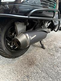 Scarico sportivo originale vespa gtv/gts nero