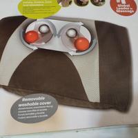 Cuscino Massaggiante Shiatsu 3D Deluxe Con Calore