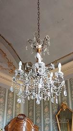 Lampadario cristallo