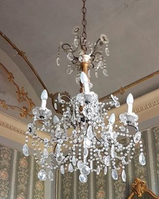 Lampadario cristallo