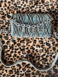 Diesel Charm-D wallet dirty blue
