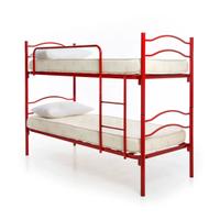 Letto a castello con materasso