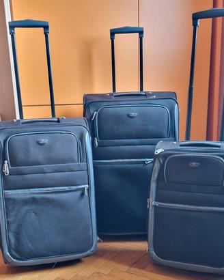Tris Valigie/Trolley Roncato nero
