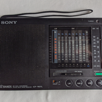 Sony Multi Band Receiver ICF-7601L + antenna