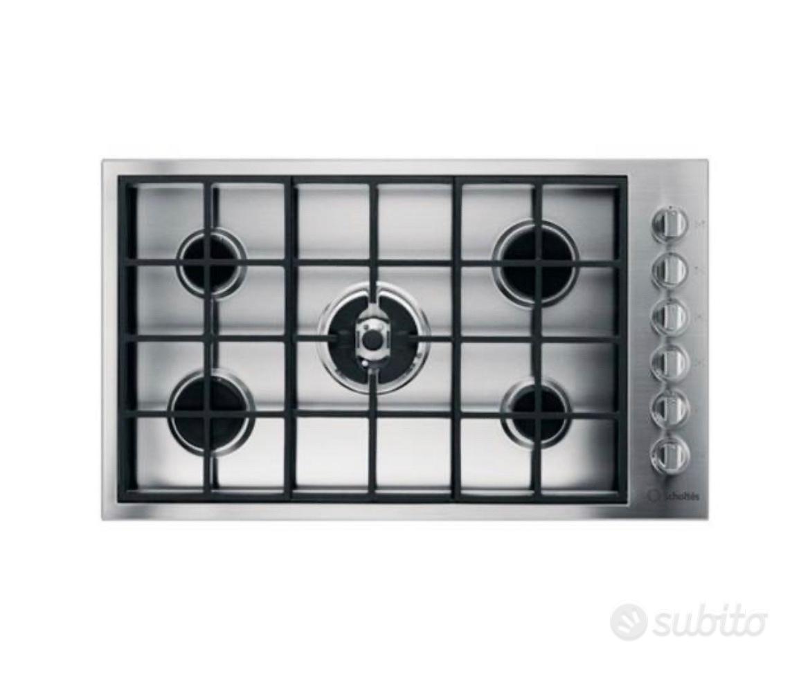 Piano cottura a gas Scholtes PPQ40DCDRSF inox Elettrodomestici In