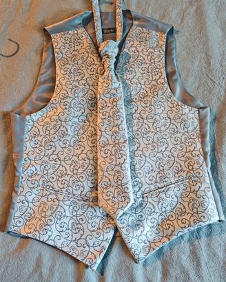 gilet + cravattone cerimonia - sposo 