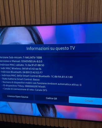 Samsung TV QLED Series 6 4K Smart TV Wi-Fi