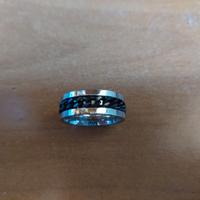 5 anelli unisex Misura 9