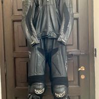 Tuta moto in pelle divisibile Berik tg. 50