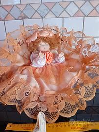 Bambola in porcellana Capodimonte