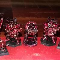 Lotto 9 miniature Warhammer 40.000 40K anni 90