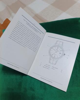 IWC Portofino libretto istruzioni originale 