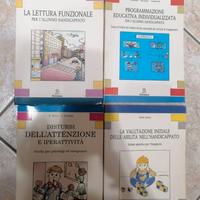 Raccolta di 4 libri "Erickson" alunno handicap