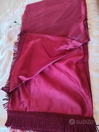 coperta matrimoniale in seta e raso