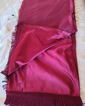 coperta matrimoniale in seta e raso