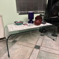 Tavolino in cristallo