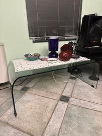 Tavolino in cristallo