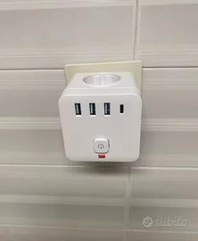 Ciabatta multi presa 7 in 1