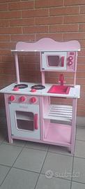 Cucina legno bambina boppi