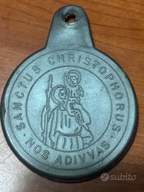 Portabollo San Cristoforo Piaggio Vespa Ciao ecc