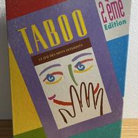 TABOO GIOCO IN SCATOLA SECONDA EDIZIONE HASBRO 