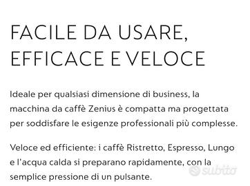 macchina caffe professionale 