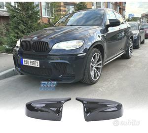 GUSCI SPECCHIO BMW E70 E71 E72 LOOK M NERO LUCIDO