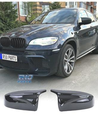 GUSCI SPECCHIO BMW E70 E71 E72 LOOK M NERO LUCIDO