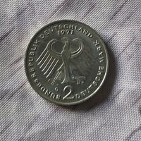 Moneta 2 Marchi tedeschi 1971 MB