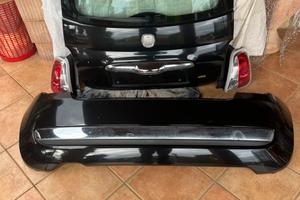 Portellone, paraurti e fanali fiat 500