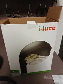 lampada esterno testa palo