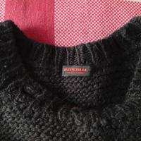 maglietta da uomo a maglia spessa 