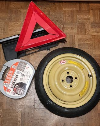 Ruotino di scorta Honda Jazz I° e II° versione