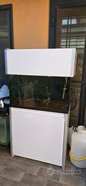 Acquario completo 200 litri