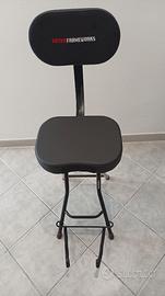 sgabello professionale Deluxe per chitarra/b