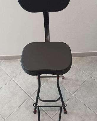 sgabello professionale Deluxe per chitarra/b