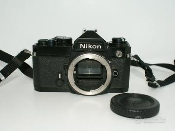 Nikon FE black, testata, nuove guarnizioni, tappo,