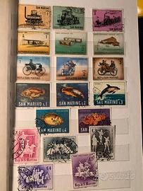 Lotto collezione di oltre 980 francobolli