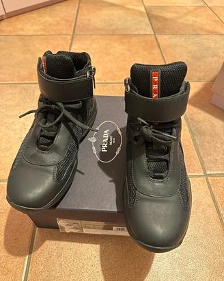 Scarpe Prada bambino con strappo e cerniera N 31