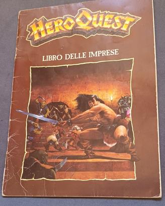Heroquest MB 1989 Libro delle Imprese Ricambio