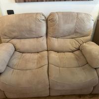 Divano 2 posti reclinabile